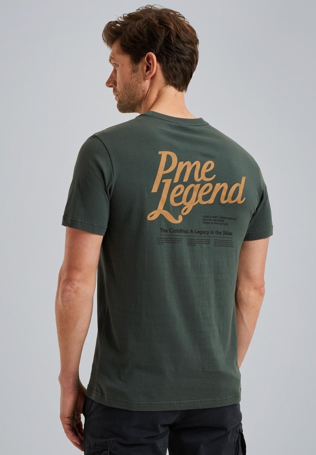 

Футболка с принтом ARTWORK PME Legend, темно-зеленый