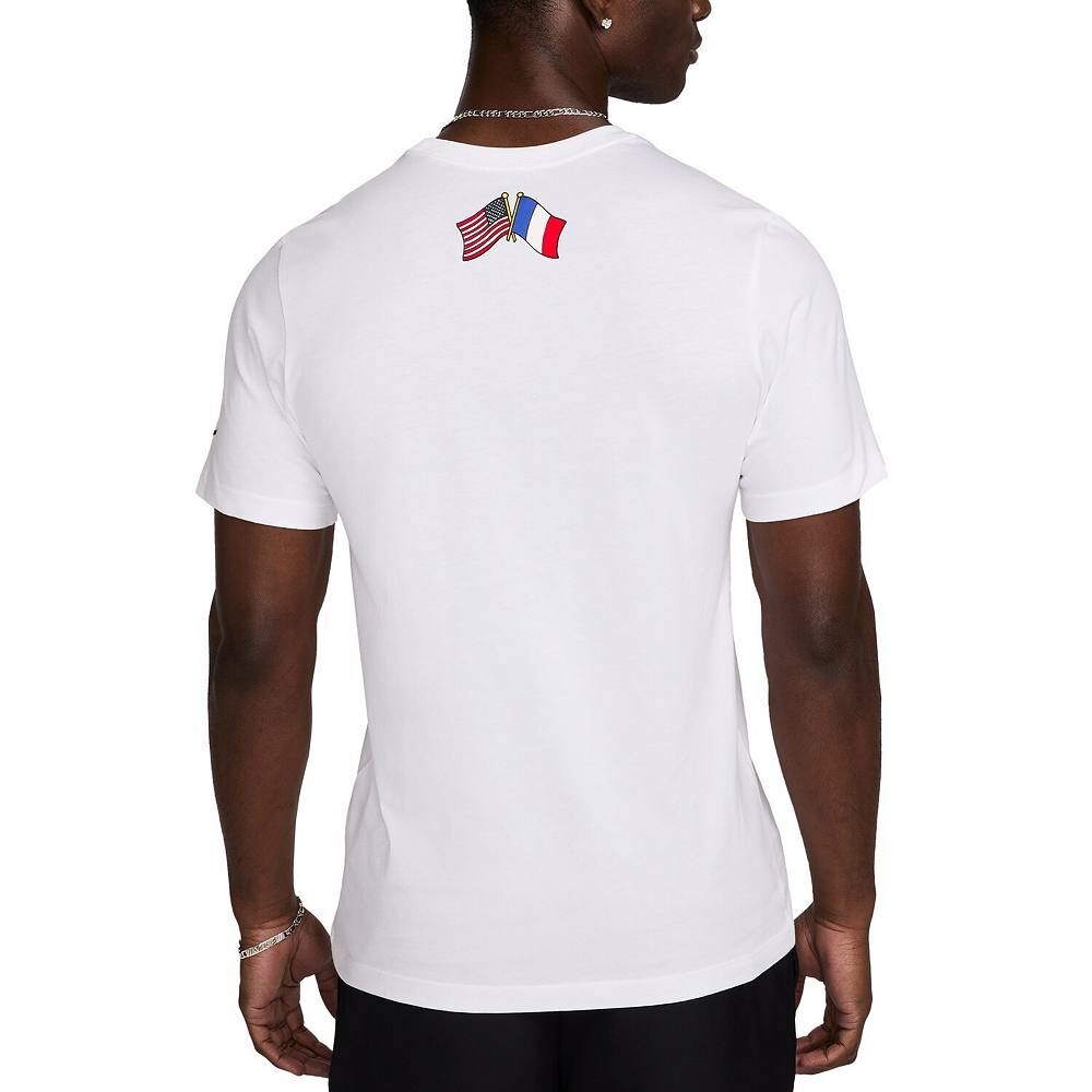 Мужская футболка Nike White Team USA Eagle Club, цвет Usa White — фото 3