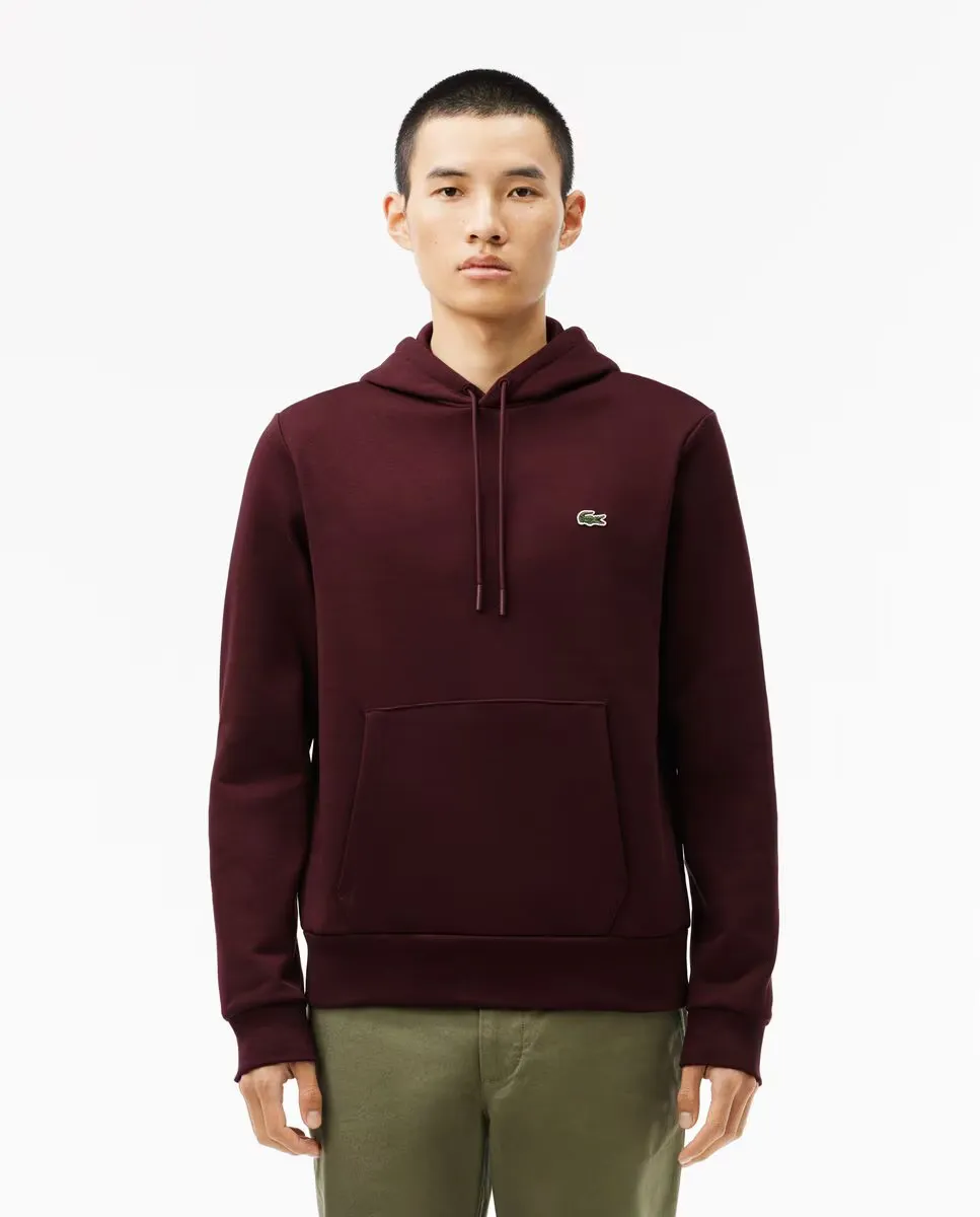 

Мужская толстовка Lacoste для джоггеров из органического хлопка с капюшоном, бордовый