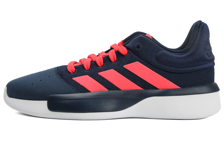 

Баскетбольные кроссовки Pro Adversary мужские низкие синие/розовые Adidas