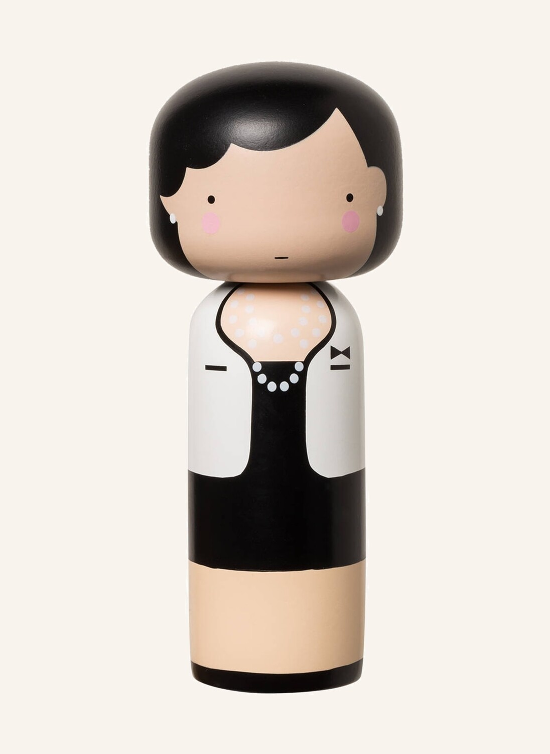

Декоративная фигурка Lucie Kaas COCO, высота 14,5 см, цвет schwarz/weiss/nude
