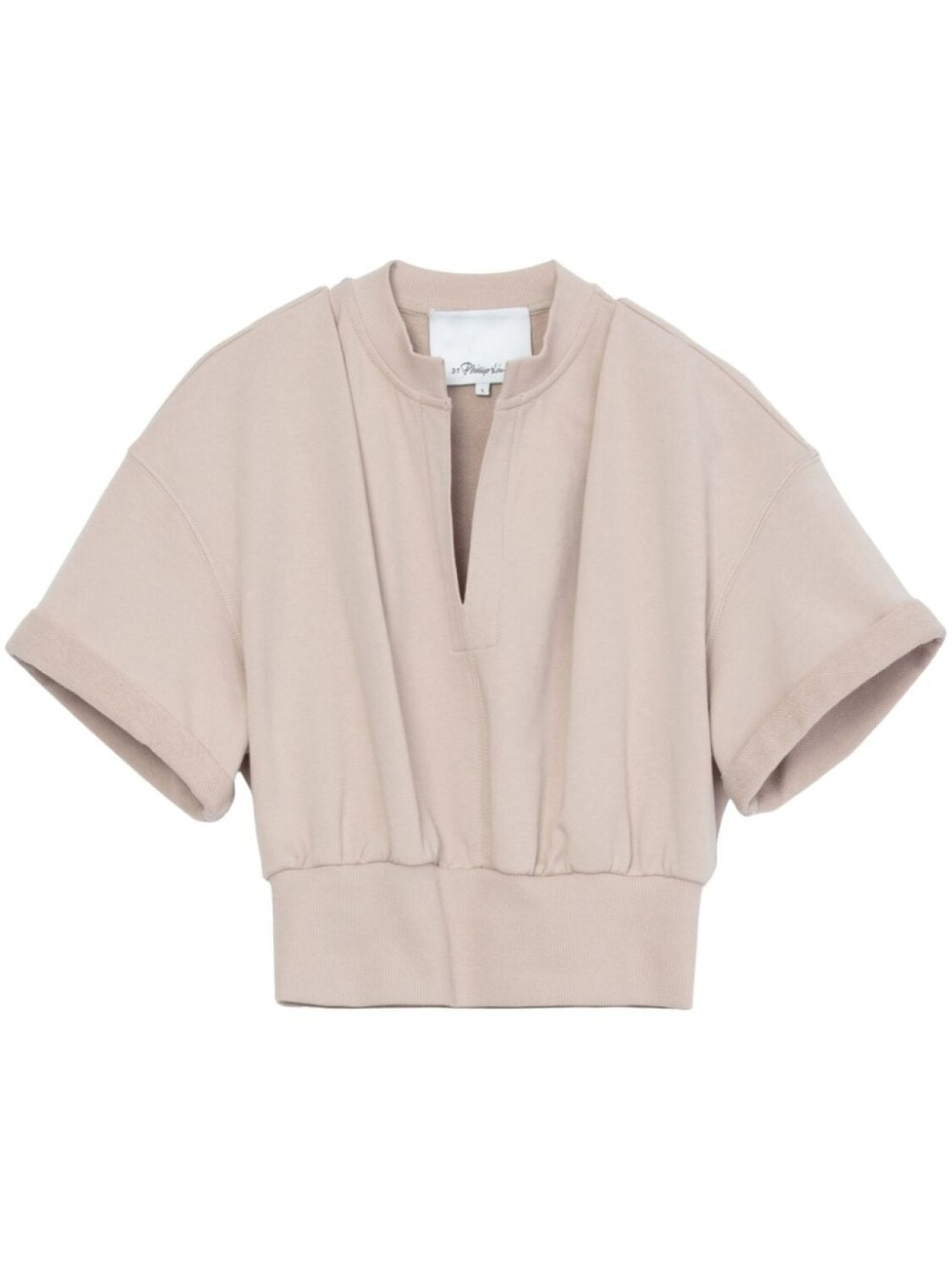 

3.1 Phillip Lim футболка с V-образным вырезом, нейтральный цвет
