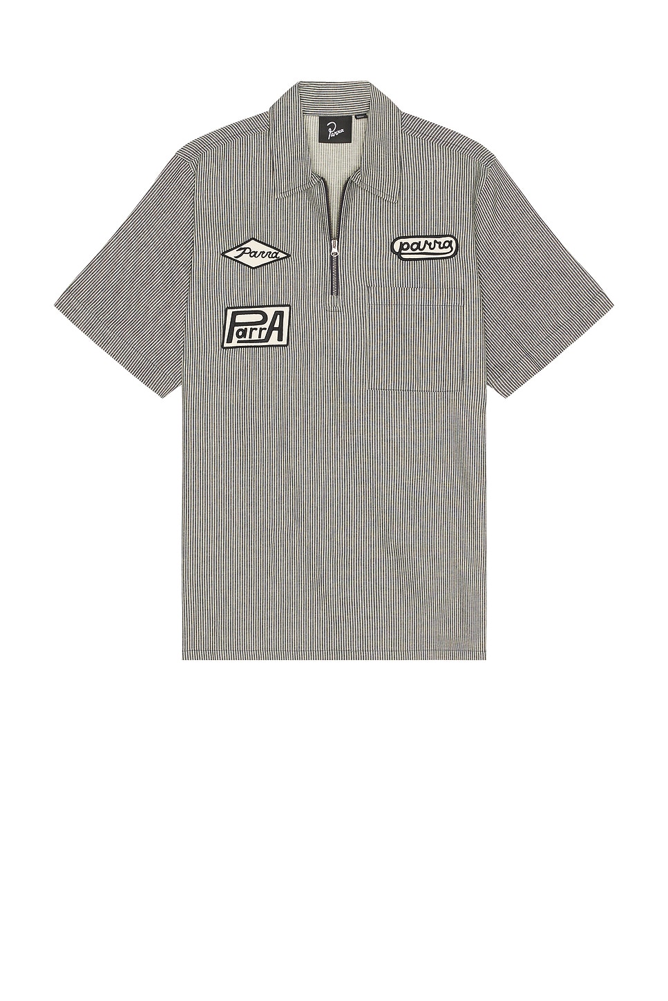 

Рабочая рубашка с коротким рукавом Work Later By Parra, Blue