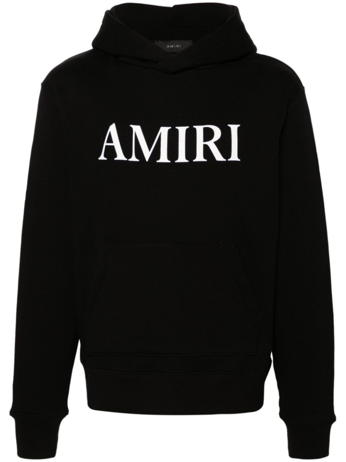 

AMIRI толстовка с капюшоном из хлопка с логотипом, черный