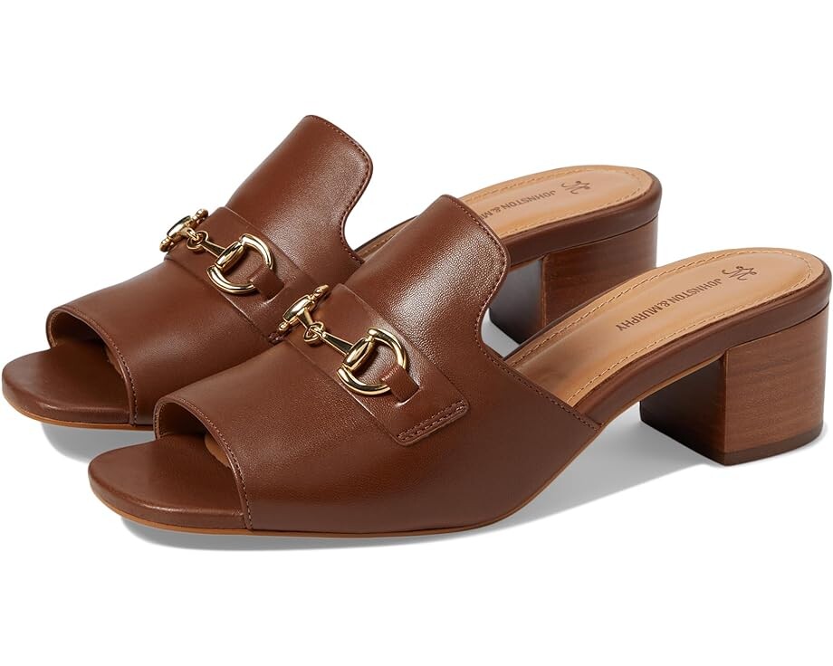 Туфли Johnston & Murphy Edith Bit Slide, цвет Cognac