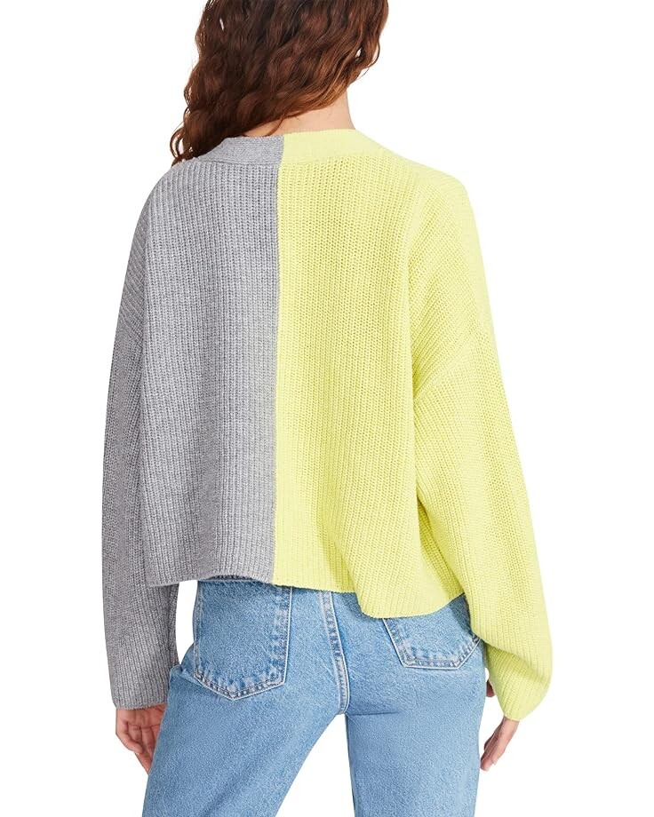 

Свитер Steve Madden Paxton Cardigan, цвет Sulphur/Grey