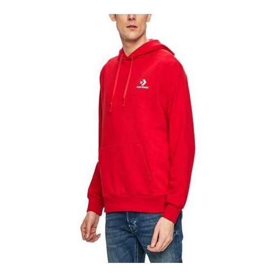 

Толстовка star chevron embroidered pullover sweatshirt 'red' Converse, красный
