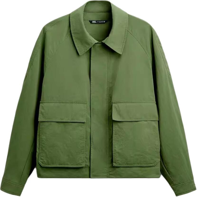 

Куртка мужская зеленый Zara