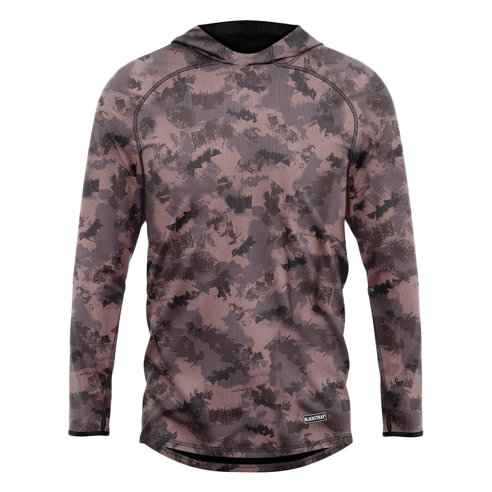 

Термофутболка BlackStrap Summit с капюшоном (мужская), Terrain Earth