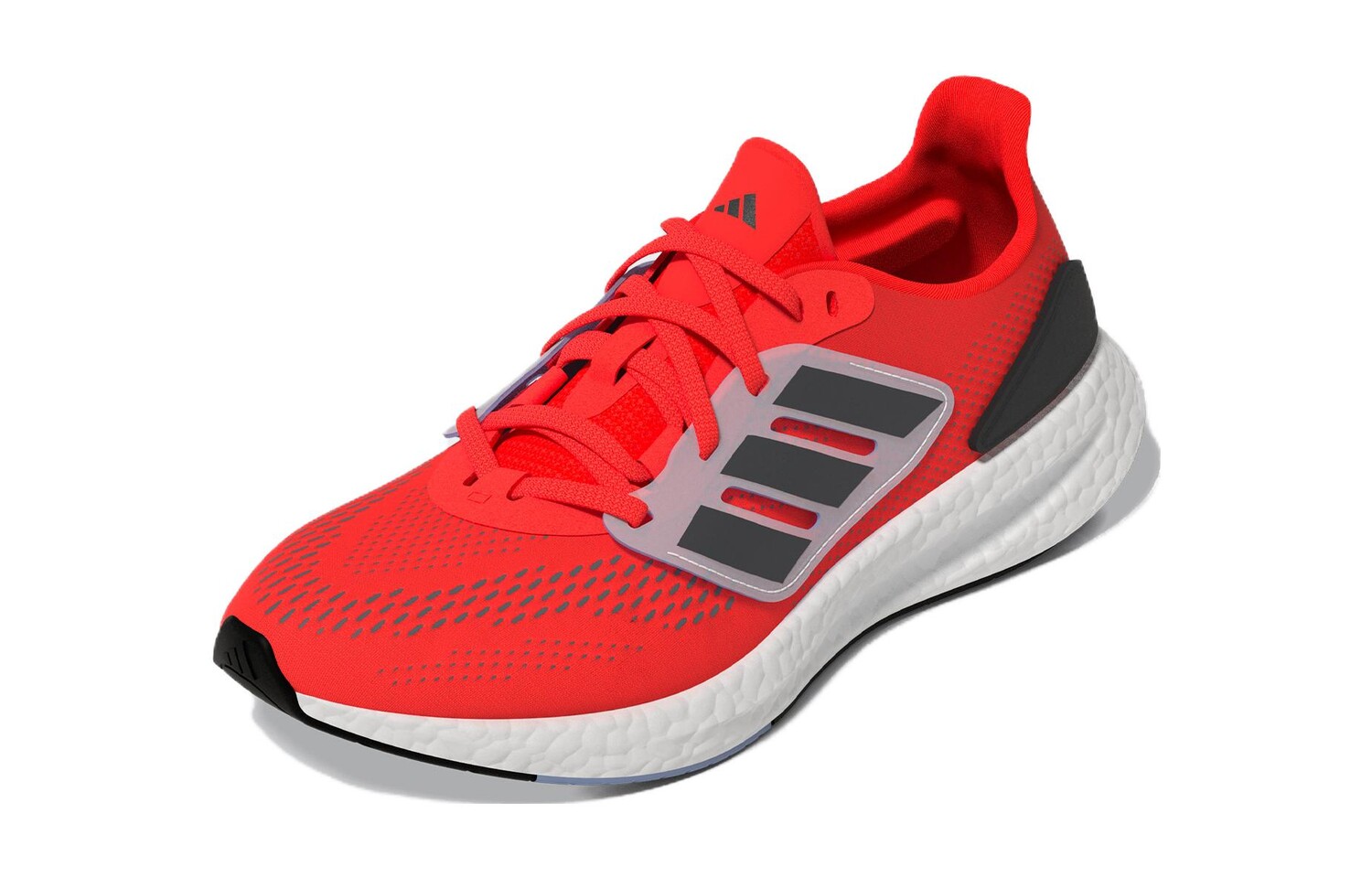 Кроссовки детские Pureboost 22 GS Low-top черные/красные Adidas — фото 3