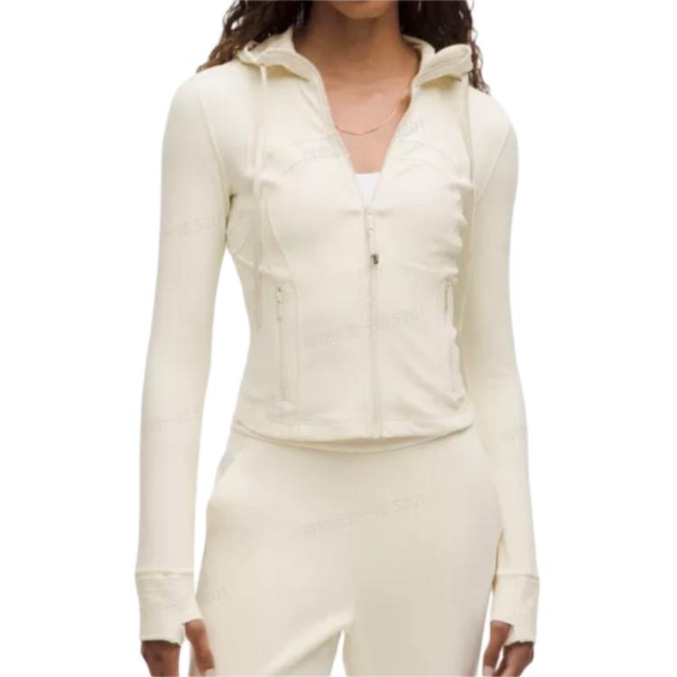 

Йога-кофта для женщин Lululemon, светлая слоновая кость