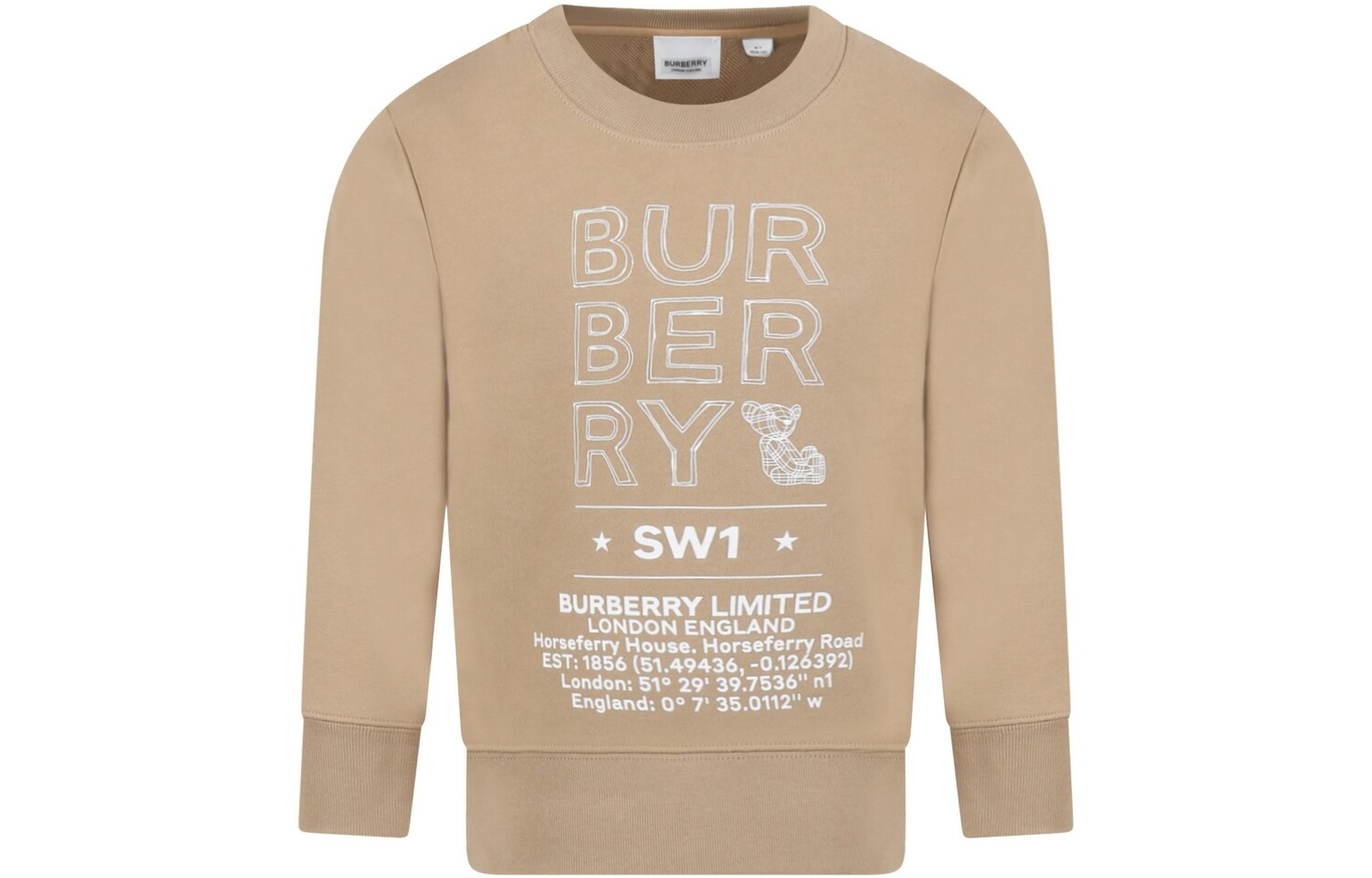 

Толстовка детская Burberry, хаки