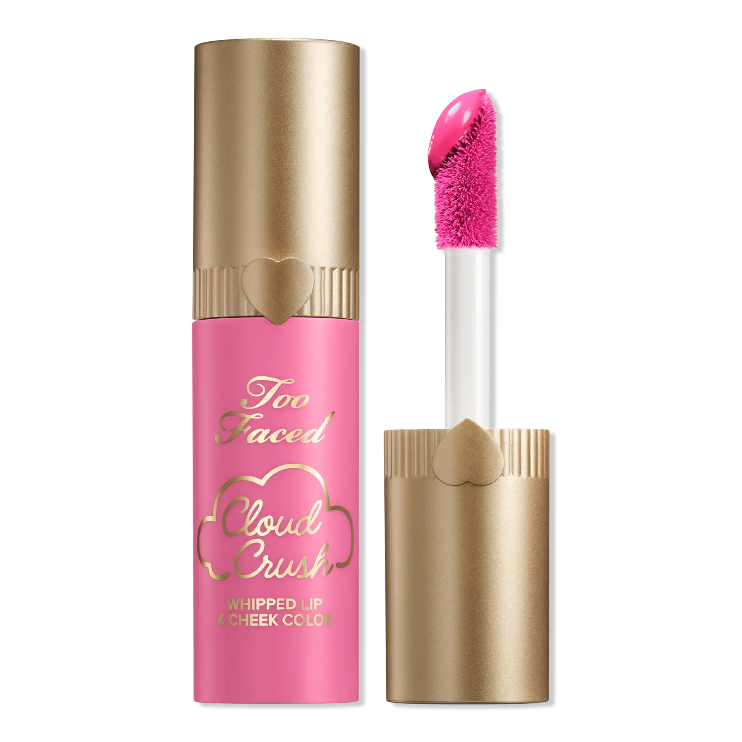

Румяна Cloud Crush Whipped Lip & Cheek Color Too Faced, Super Candy Clouds (cool neon pink)