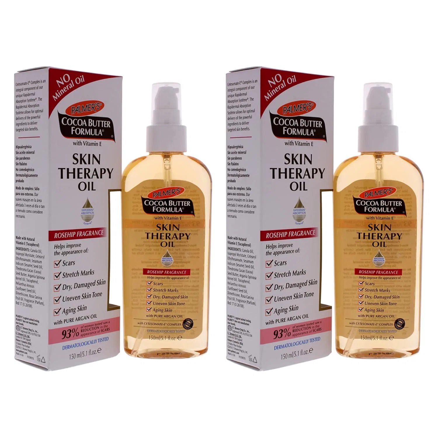 Масло для ухода за кожей Palmer's Cocoa Butter Formula, 2 штуки Palmer'S — фото 3
