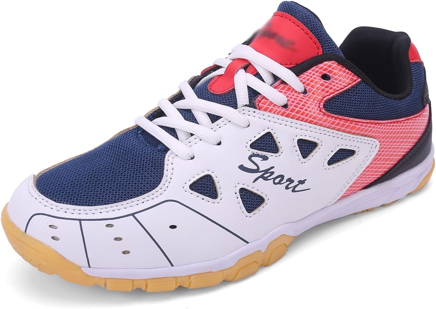 

Мужские теннисные кроссовки AIRFUL, легкие, износостойкие, женские модные кроссовки, подходят для гандбола, пиклбола, бадминтона, флорбола, сквоша (Цвет: C женский / 5,5 мужской), 7 Women/5.5 Men D