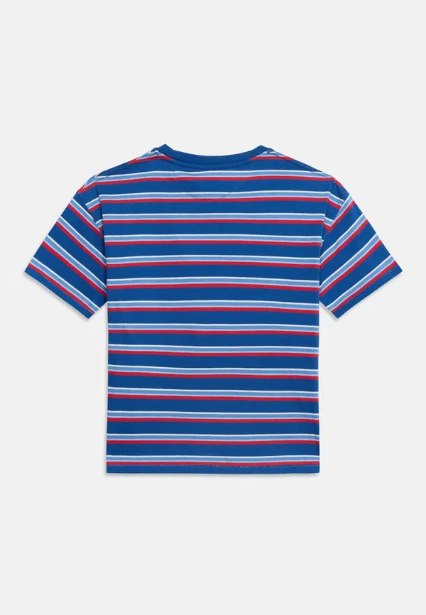 Футболка Ciclan mini stripes print t-shirt The New Society, цвет глубокий синий морской — фото 2