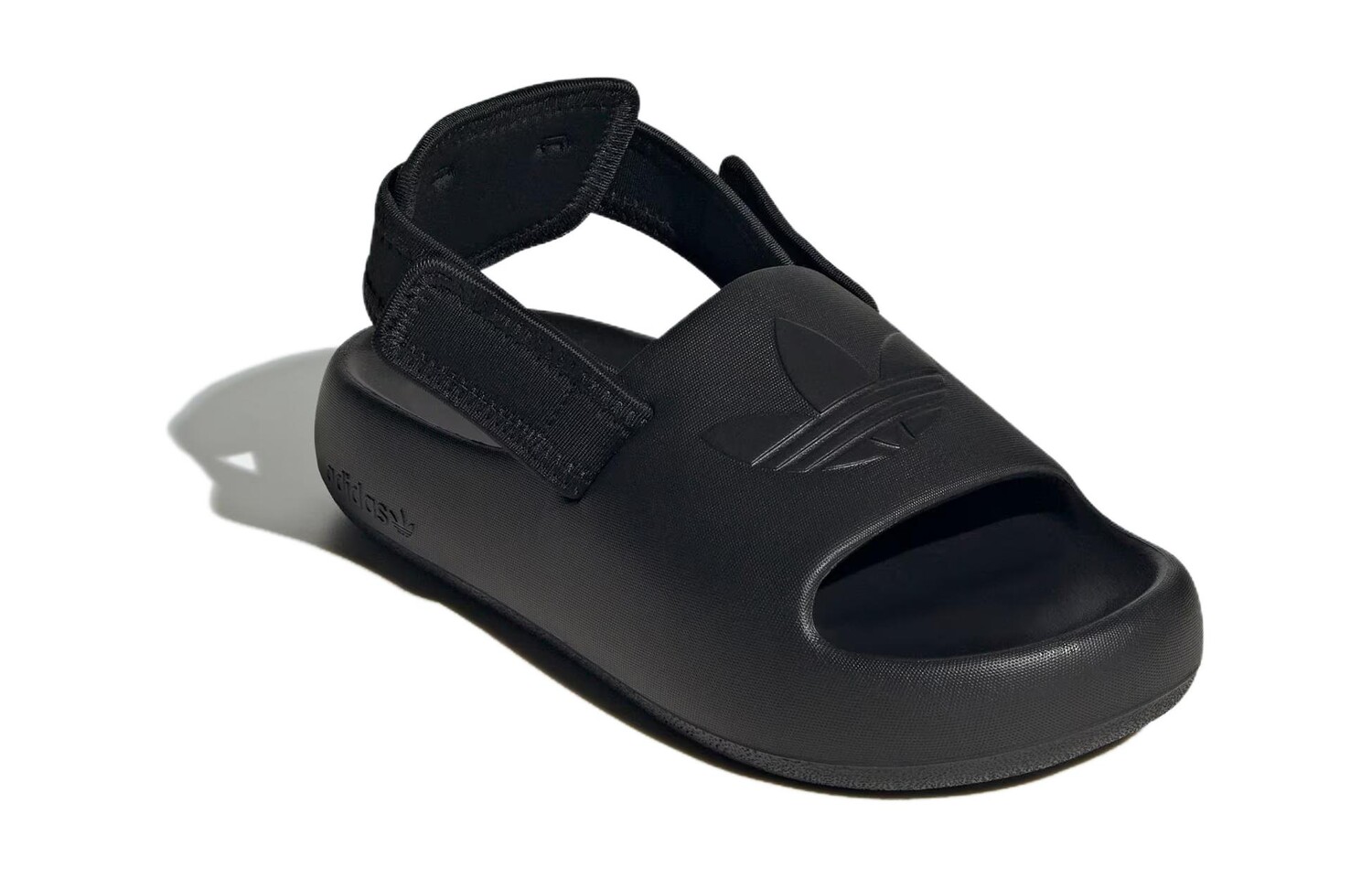 Детские сандалии adidas originals ADIFOM ADILETTE GS, Black — фото 3