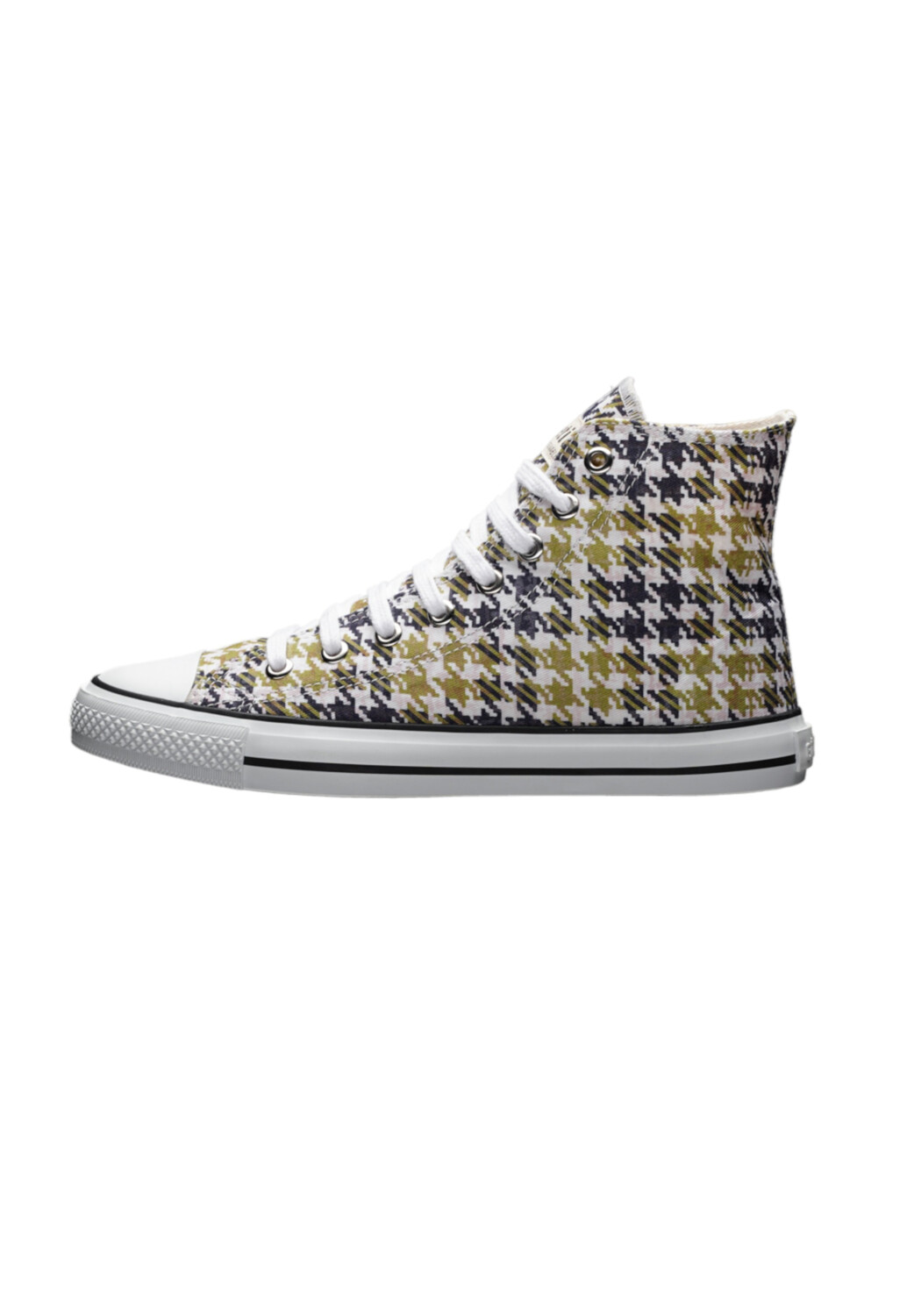

Кроссовки ethletic Canvas White Cap Hi Cut, цвет TweedGreen | Just White