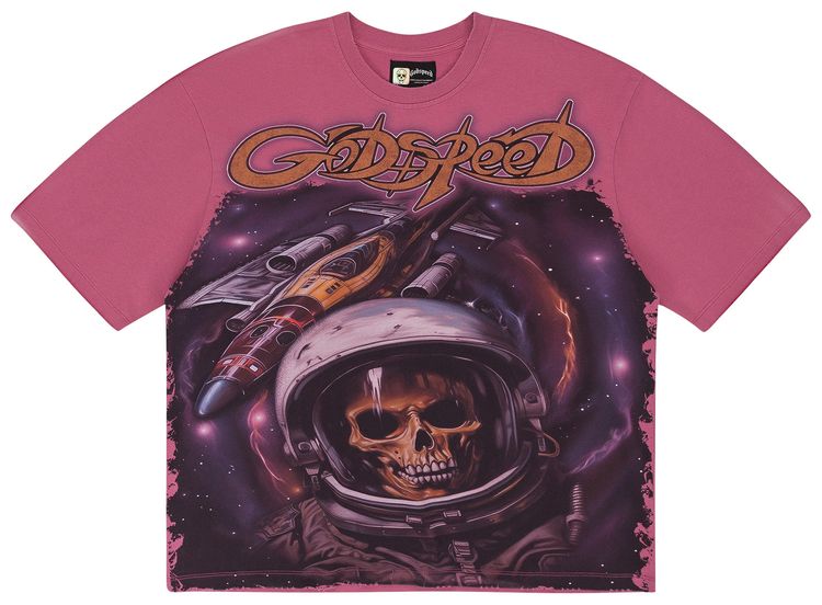 

Футболка Godspeed Space Traveler T-Shirt 'Pink', розовый