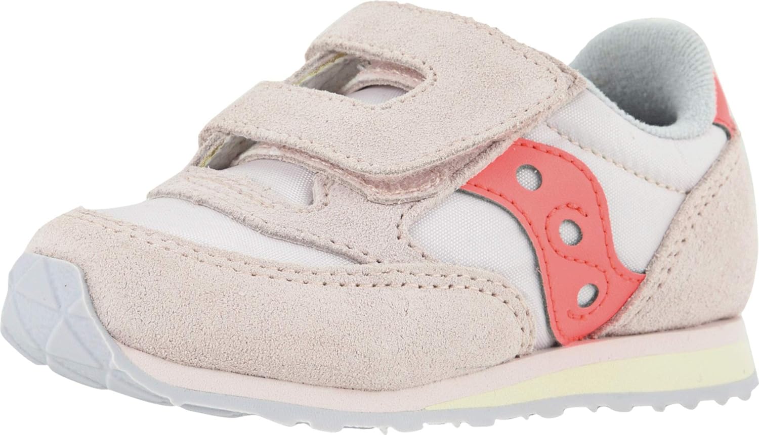 

Кроссовки Saucony Unisex-Child Originals Jazz на липучке (для малышей/детей младшего возраста), розовый