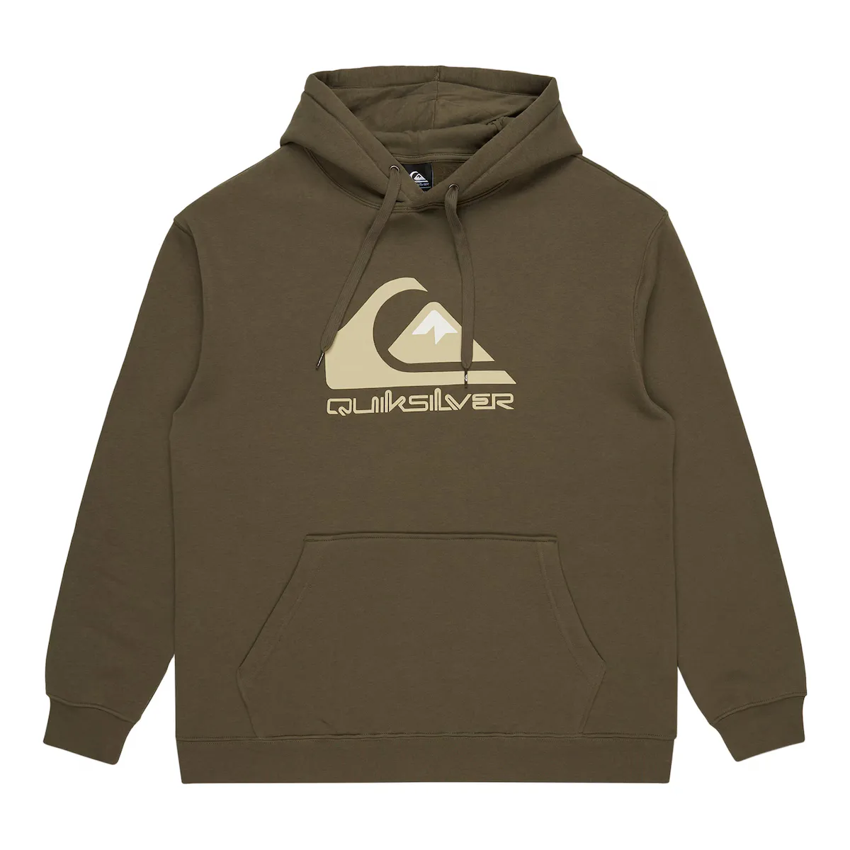 

Мужская толстовка Quiksilver Big Logo, коричневый