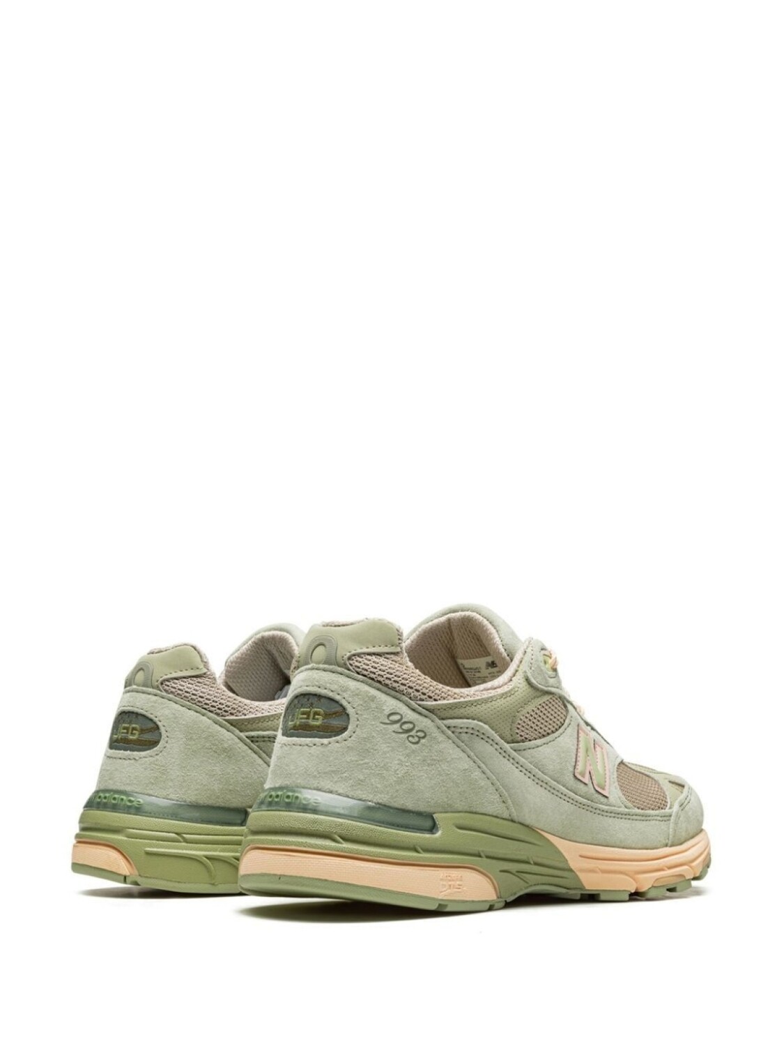 Кроссовки 993 из коллаборации с Joe Freshgoods New Balance, зеленый — фото 3