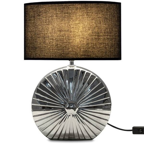 

Настольная лампа konsimo. RITIM цвет schwarz/silber