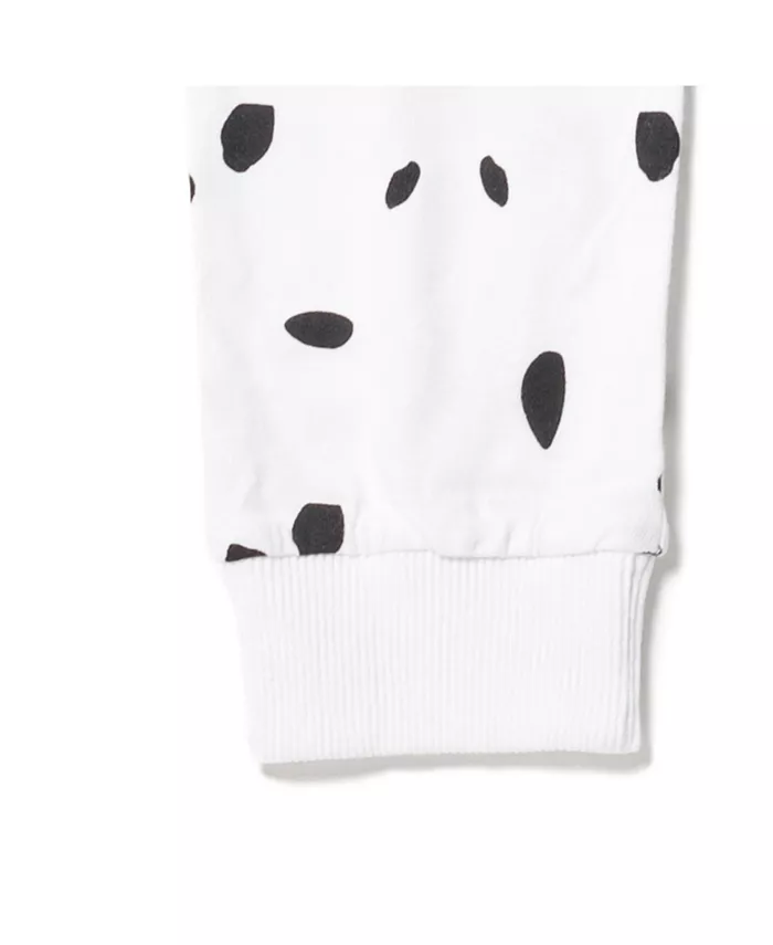 Комбинезон на молнии Disney для мальчиков Toddler, новорожденных и старше 101 Dalmatians, белый — фото 3