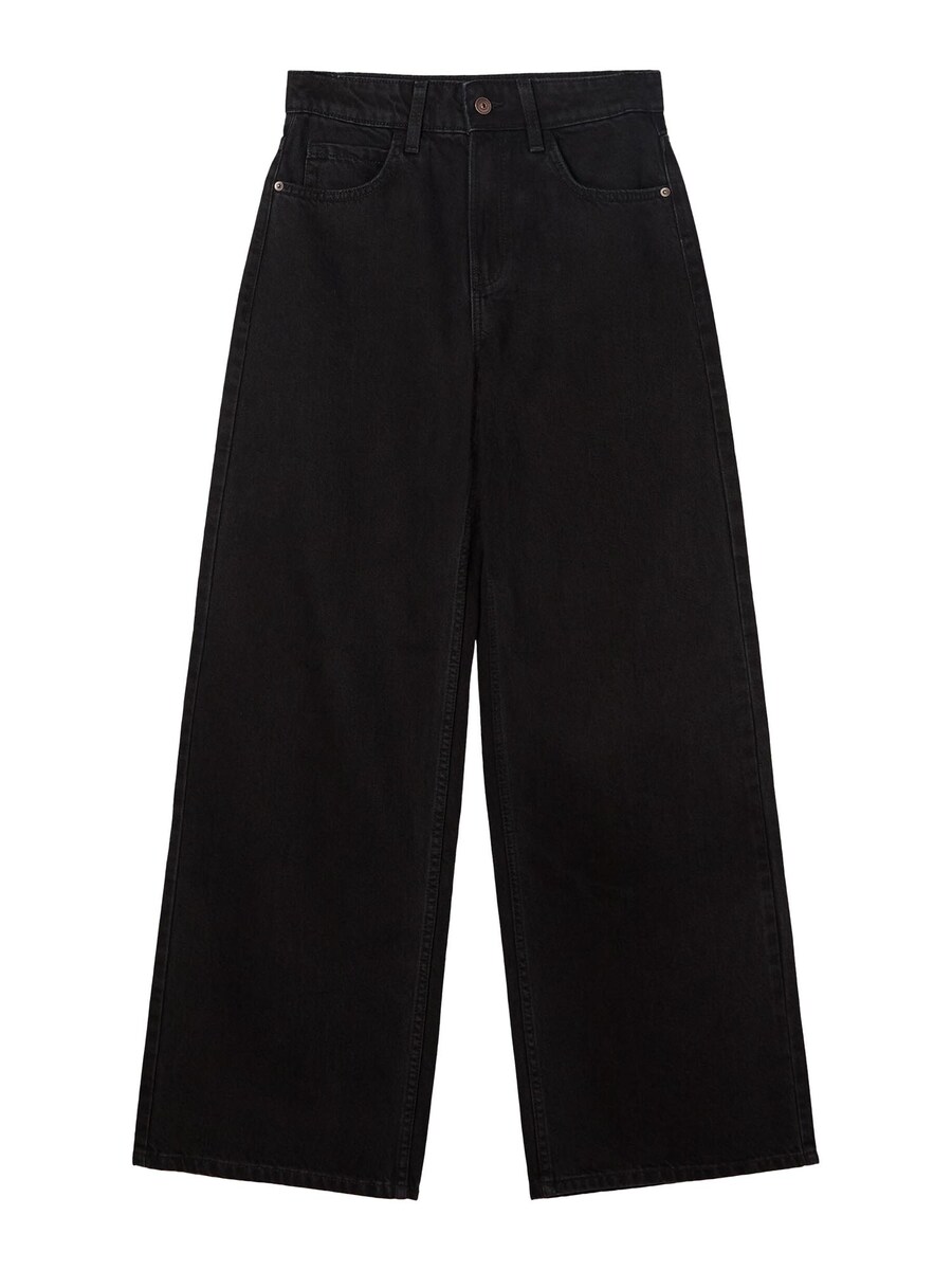 

Джинсы с широкими штанинами Bershka, Black denim