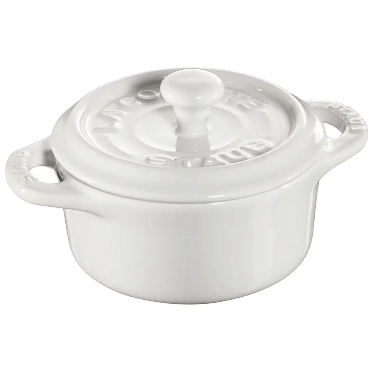 

Мини-кокот Staub, керамика, 0.2 л, 10 см, белый