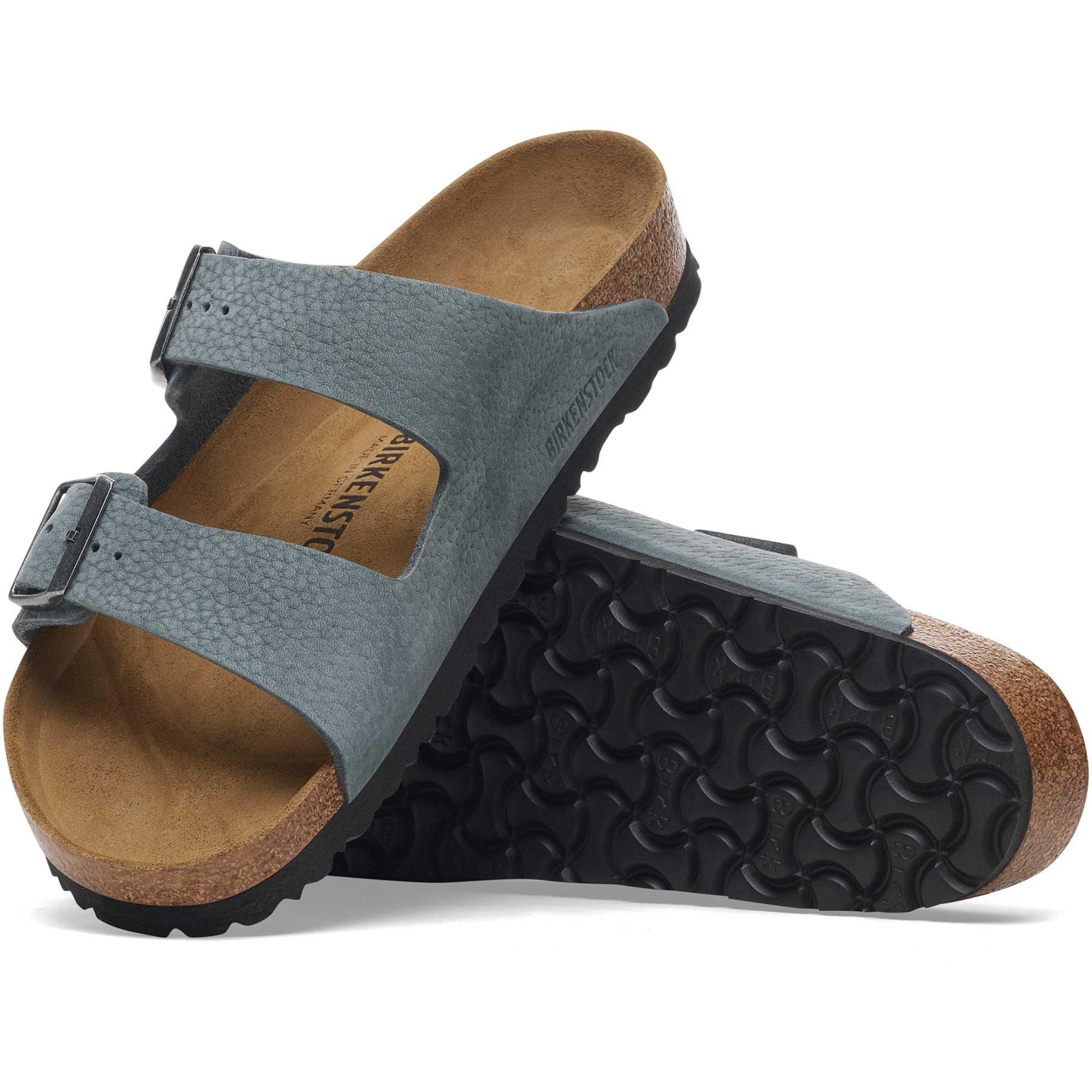 Мужские сандалии Arizona Birkenstock, Desert Buck Basalt Grey — фото 3