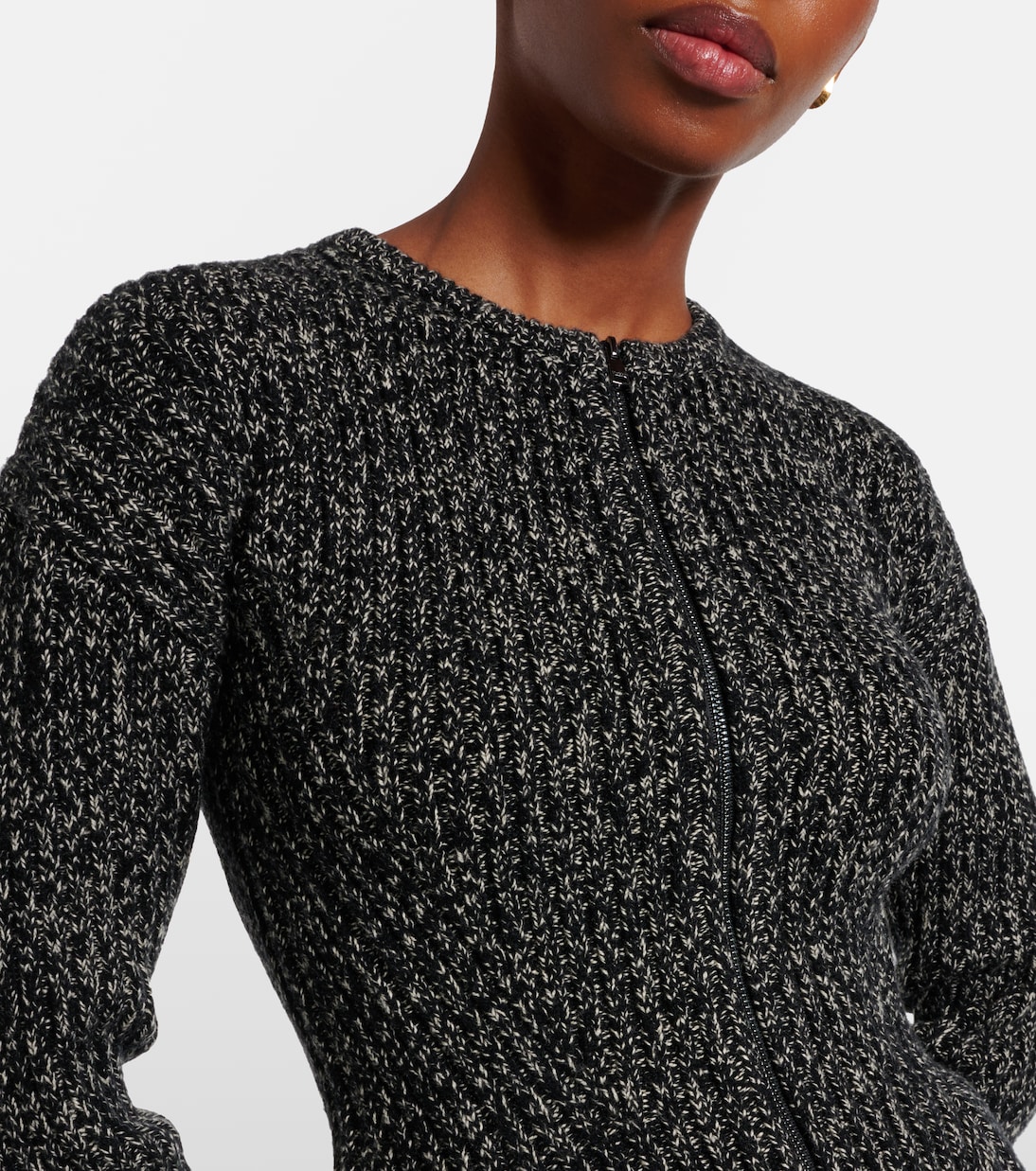 Кардиган Ким из смеси шерсти и кашемира Max Mara, Mouline B. — фото 4