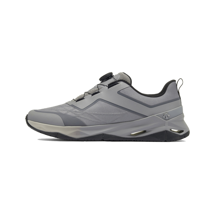 

Скользоустойчивые кроссовки для тренировок мужские светло-серые DESCENTE, LG-Light Gray