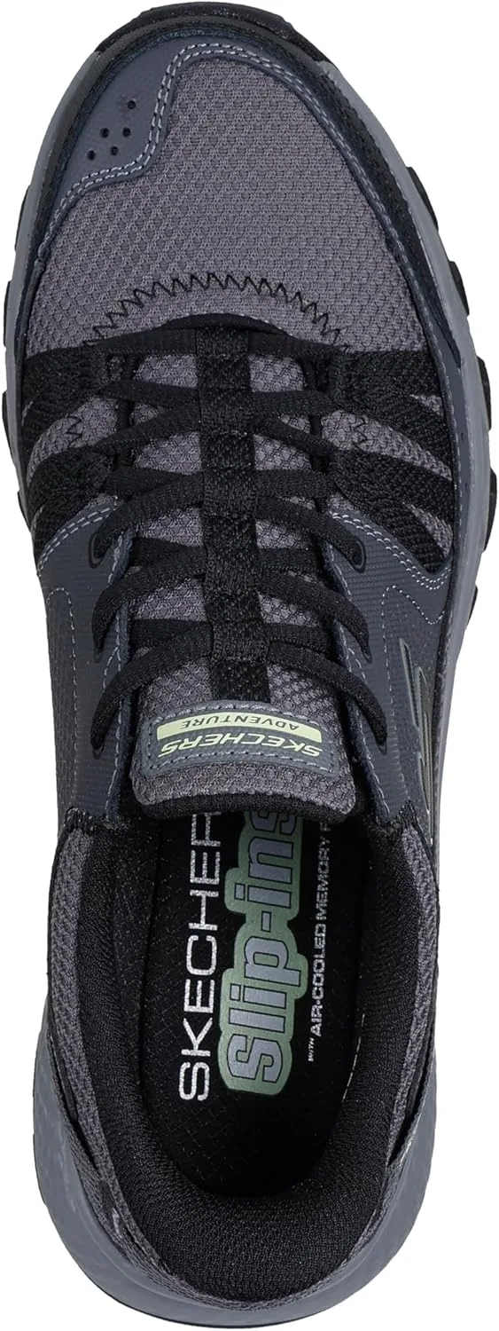Мужские кроссовки Skechers Dynamite в магазине Escapar Hands Free Slip-in Trainers, черный/темно-серый — фото 3