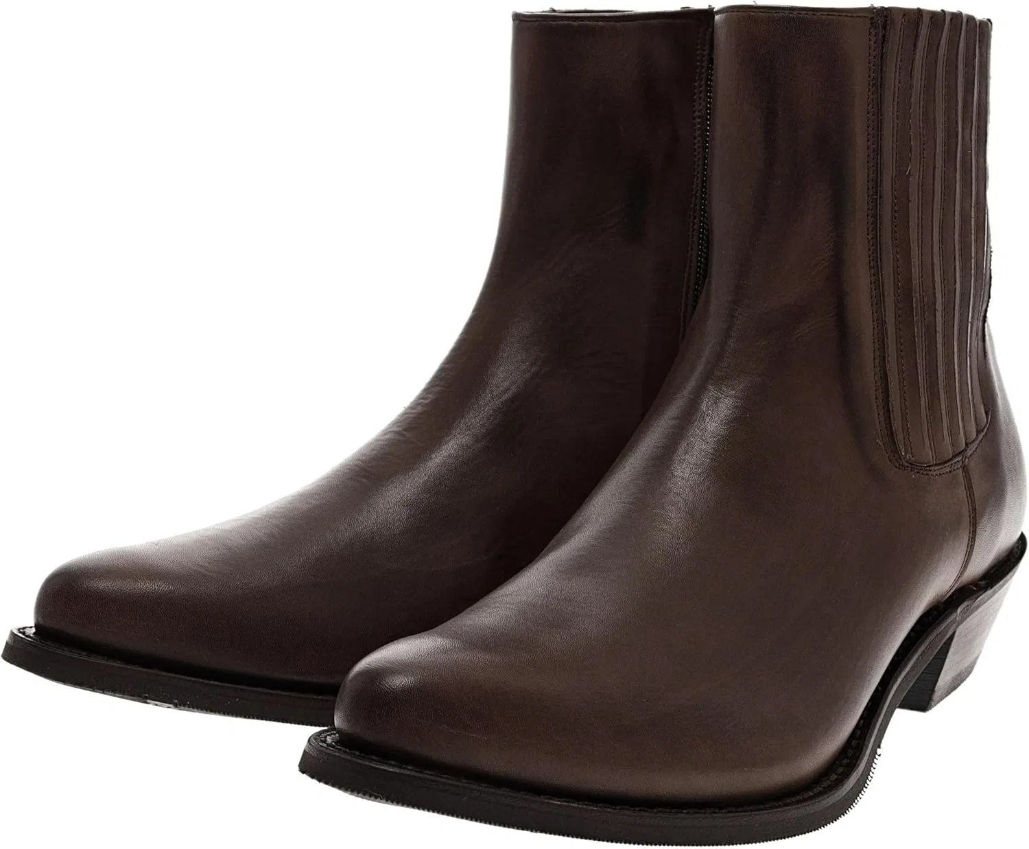 FB Fashion Boots PACITO GOMA Мужские ковбойские ботинки, кожаные ботинки кофейного цвета, ботинки в стиле вестерн, коричневые