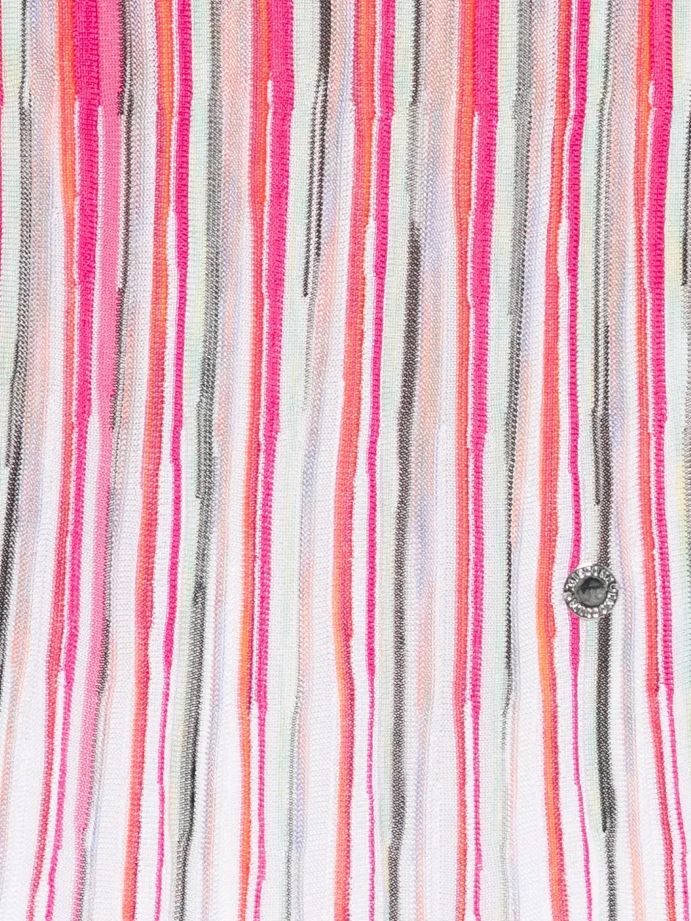Полосатое платье Missoni Kids, белый — фото 3