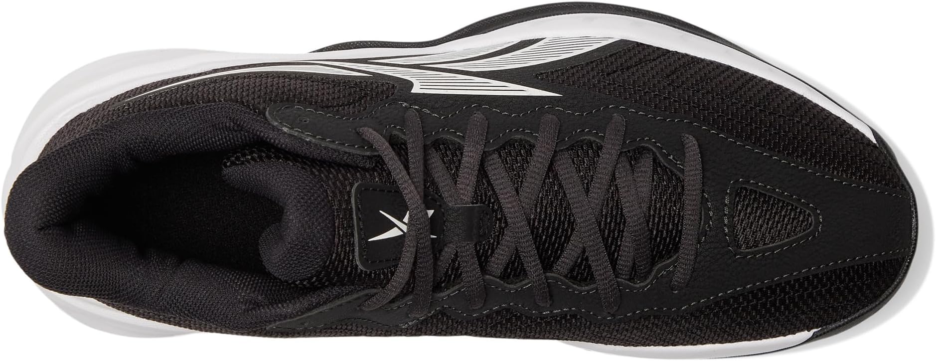 Кроссовки Unisex Reebok Press, Core Black/White/Washed Black — фото 2