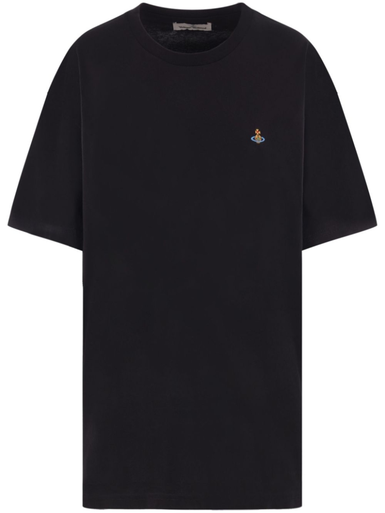 

Vivienne Westwood футболка с вышивкой Orb, черный