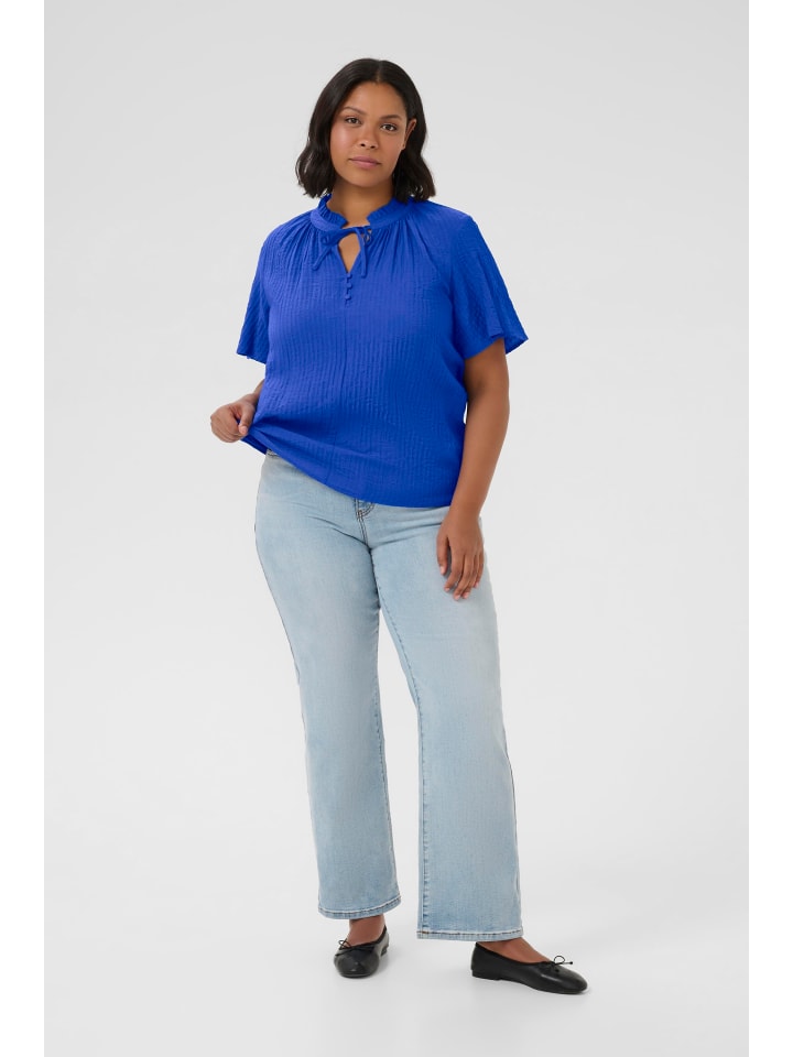 

Блузка с короткими рукавами KClisana, стандартный крой, интернет-магазин KAFFE curve