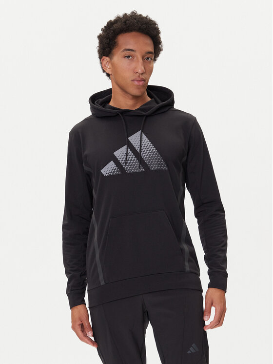 

Свитшот regular fit Game & Go Training Big Logo JM3050 Adidas, чёрный