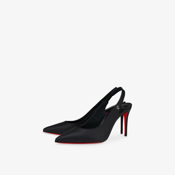 Туфли Christian Louboutin Sporty Kate на шпильке 85 мм, черный — фото 4