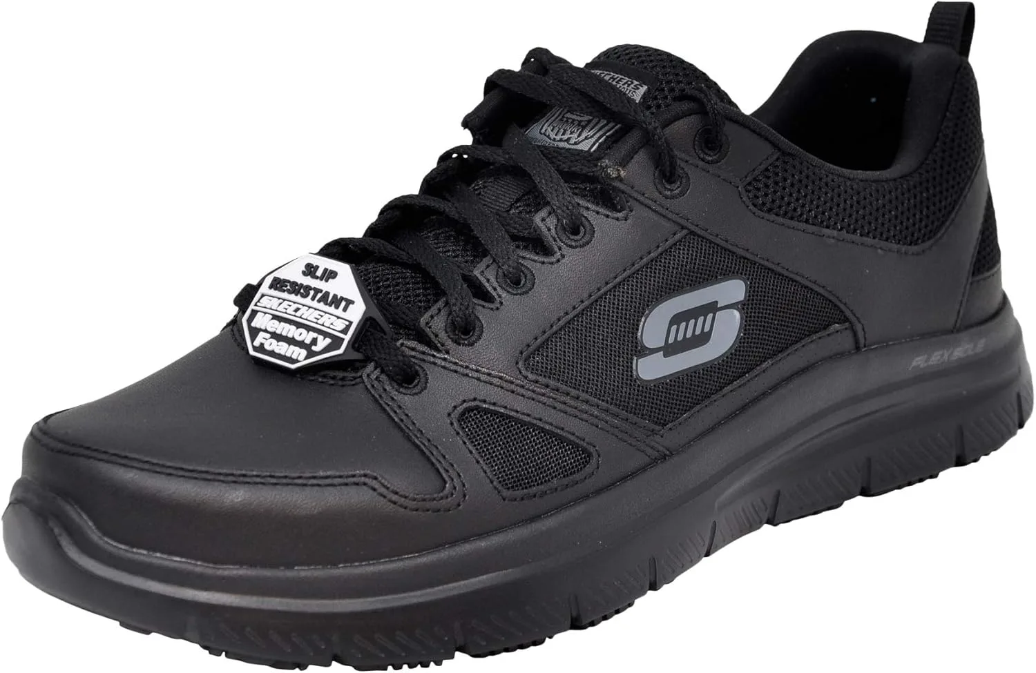 Мужские низкие кеды Skechers Dual Light, черный