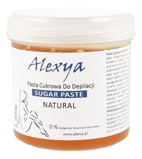 

Сахарная паста для депиляции, Натуральная, 300г Alexya Sugar Paste