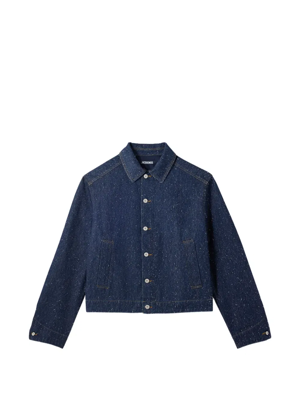 Джинсовая куртка с прорезными карманами Jacquemus, синий