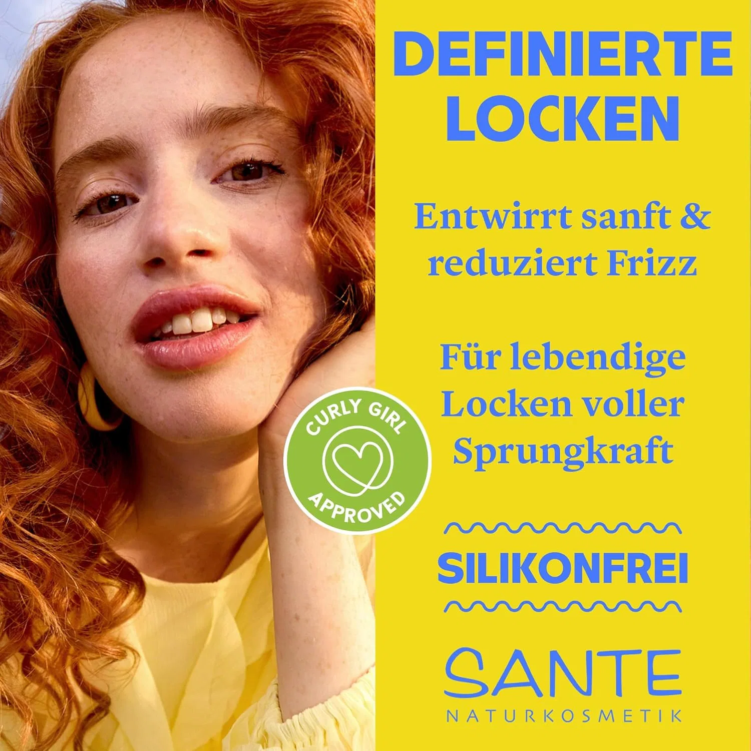 Кондиционер «Perfect Curls Ceramide» для вьющихся волос от SANTE Naturkosmetik Sante Naturkosmetik — фото 3