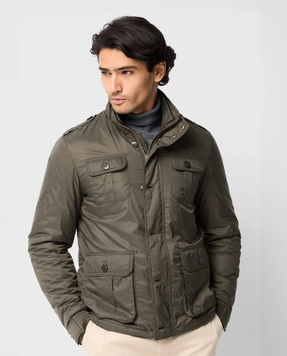 

Мужская куртка-пилот типа фельдджекет Pertegaz, темно-зеленый