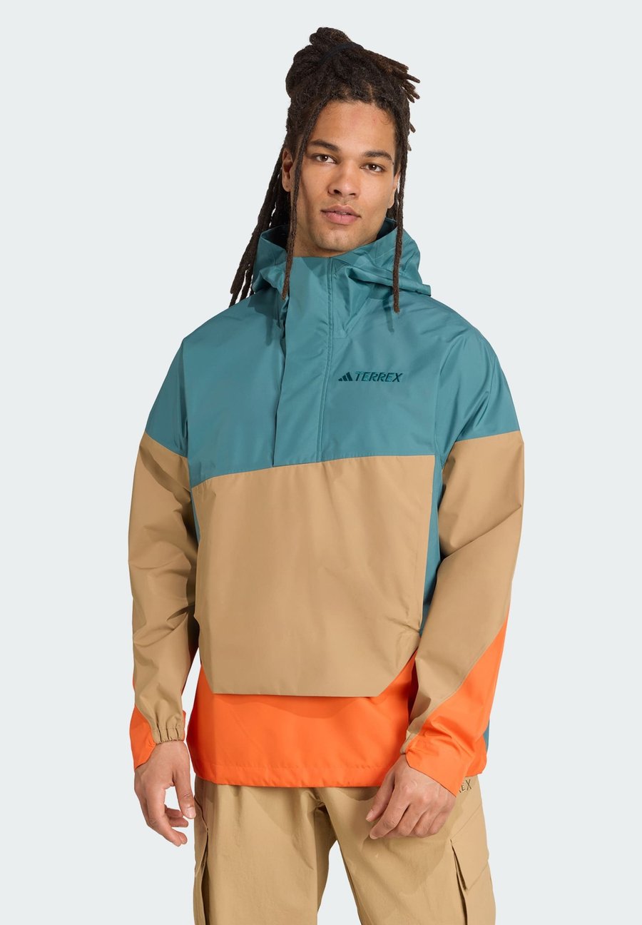 

Куртка Adidas Sportswear Outdoor jacket, Preloved Teal Cardboard Semi Impact Orange/Teal