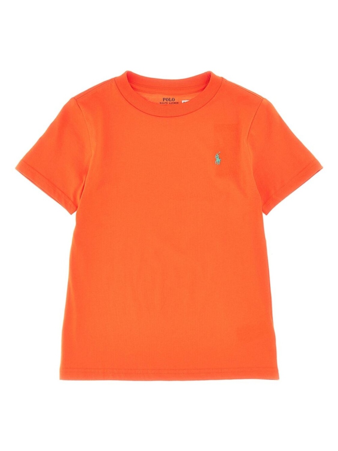 

POLO RALPH LAUREN KIDS футболка с логотипом Polo Pony, оранжевый
