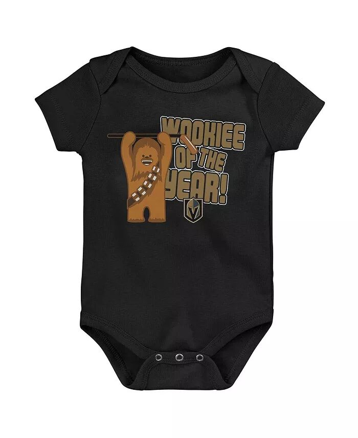 

Боди для мальчиков и девочек Black Vegas Golden Knights Star Wars Wookie of the Year Outerstuff