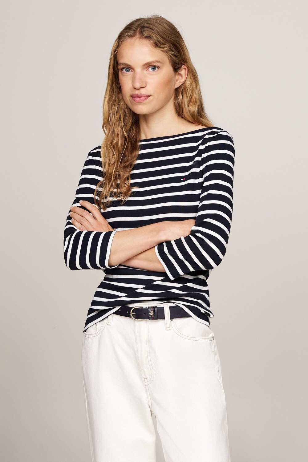 Новая футболка Cody slim boat Tommy Hilfiger, коричневый — фото 2